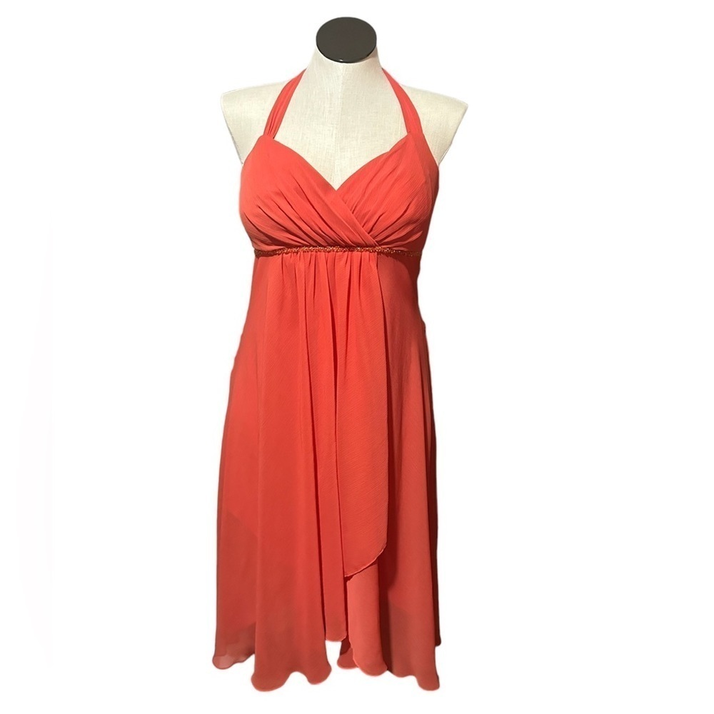 David’s bridal halter dress